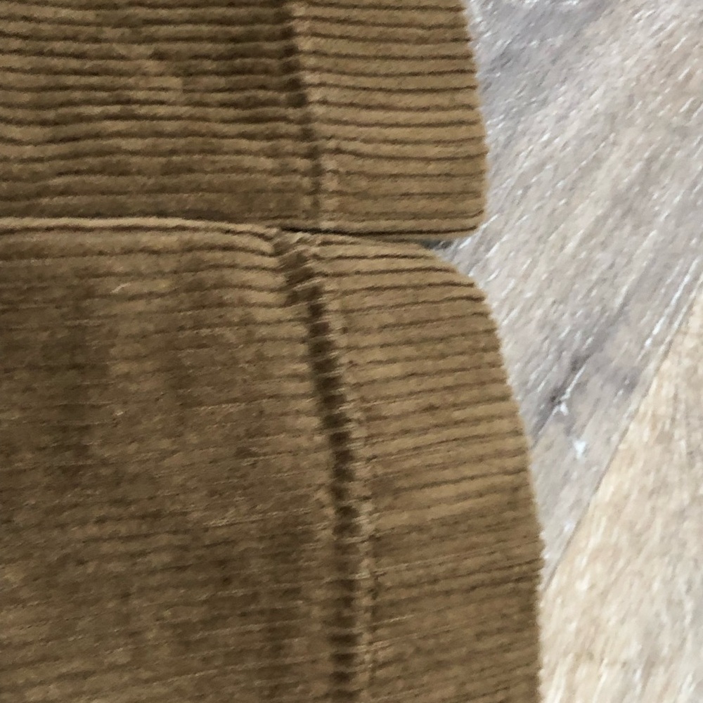 LL Bean Pants Mens 35x30 Brown Comfort Waist Corduroy Casual Cotton Straight Leg - Picture 6 of 11